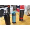 Image 4 : (3) Vintage Thermos
