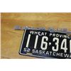 Image 3 : Vehicle Emblem, 1952 Sask Licence Plate
