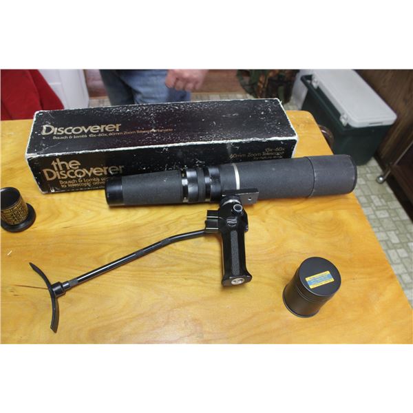 Discovery Bosch and Lamb 15x60mm Zoom Telescope and Box