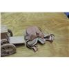 Image 2 : Calgary Stampede Memorabilia - Mini Toy Saddle and Toy Wooden Chuck Wagon