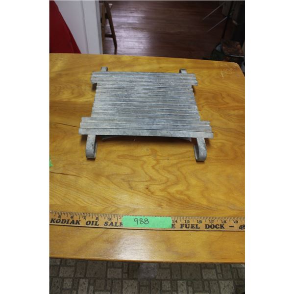 Vintage Unique Metal Washboard