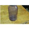 Image 2 : Purple Vintage Crown Mason Jar (Has Stains) Imperial HG