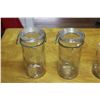 Image 2 : (3X THE MONEY) Wire Closure Mason Jars (One is Safety Seal)