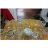 Image 2 : Lot of Vintage Clear Mason Jars