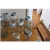 Image 5 : 20 Vintage Mason Jars A Few Are Blue