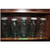 Image 1 : 5 Vintage Ball Mason Jar (4 Are Blue)