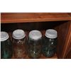 Image 2 : 6 Ball Mason Jars (4 Are Blue)