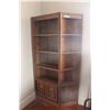 Image 1 : Corner Cabinet and Shelving Unit 70" Tall