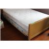 Image 2 : Head Board Foot Board Box Spring Mattress (Single) and Dresser and Makeup Stand