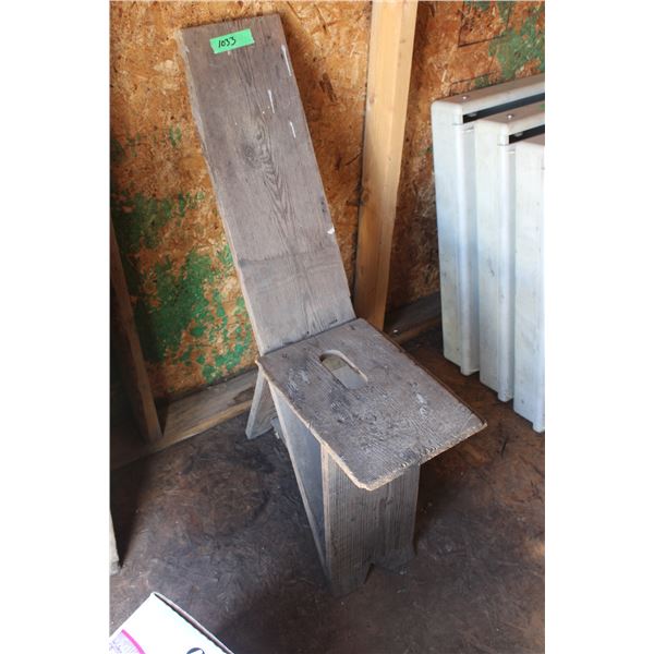 Vintage Handmade Sitting Bench
