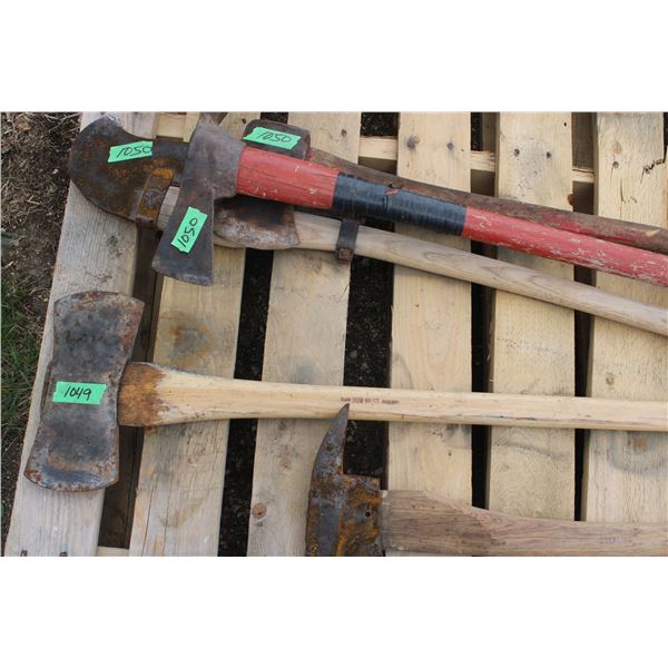 Double Headed Axe Has a Handle