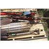 Image 2 : Pallet of Garden Related Tools Clippers Pegs