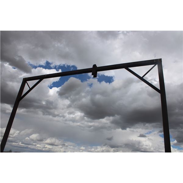 Engine Hoist Stand No Hoist 11ft wide x 11ft high With Caster Wheels