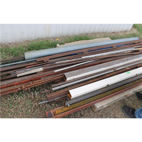 Pallet of Scrap Metal Angle Iron Other Metal