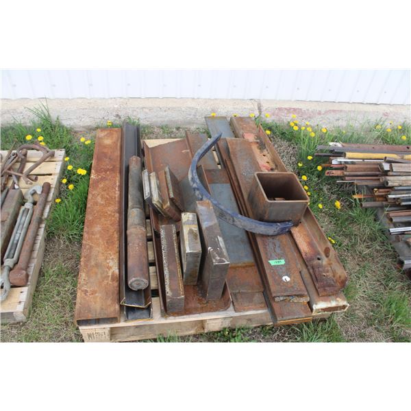 Pallet of Scrap Metal Angle Iron and Misc Metal