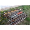 Image 1 : Pallet of Metal Pipes Angle Misc