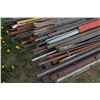 Image 5 : Pallet of Metal Pipes Angle Misc