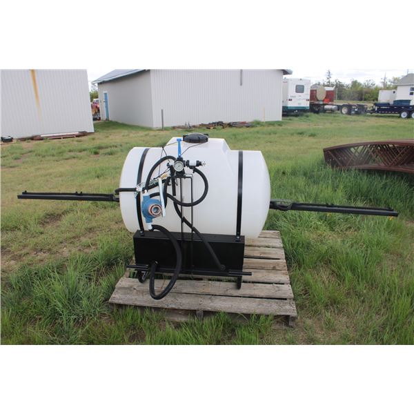 3 Point Hitch Sprayer 10ft Wide Booms 50 Gallon Tank (Wentworth Sprayer)