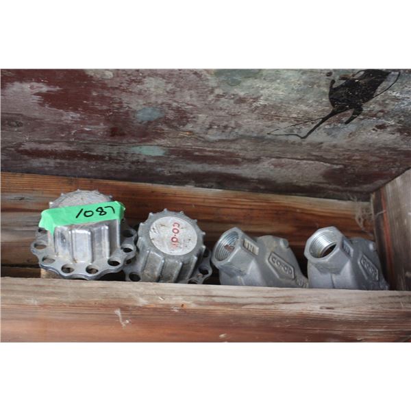 5 Shut Off Valves 3 are Co-Op