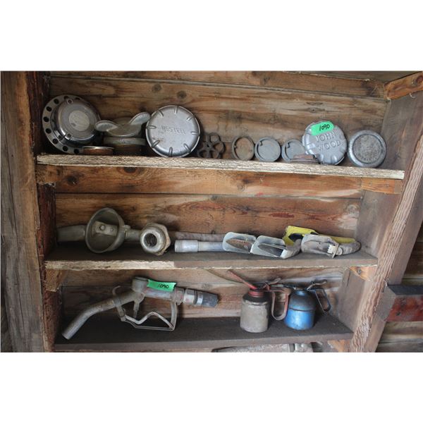 Shut Off Valve Nozzles And Oilers Grease Guns