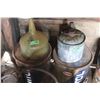 Image 5 : Vintage Gas Cans Grease Container Jerry Can