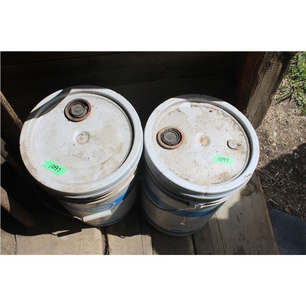 2 Pails of Esso X-10W Engine Oil