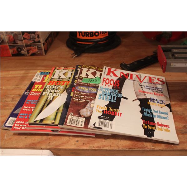 1990's Knives Books Magazines