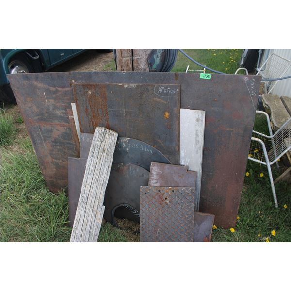 Flat Iron Flat Metal Lot