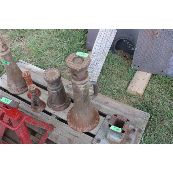 6 Heavy Duty Jacks