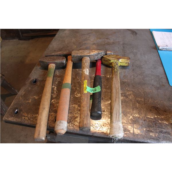 Black Smith Hammers (5 Hammers)