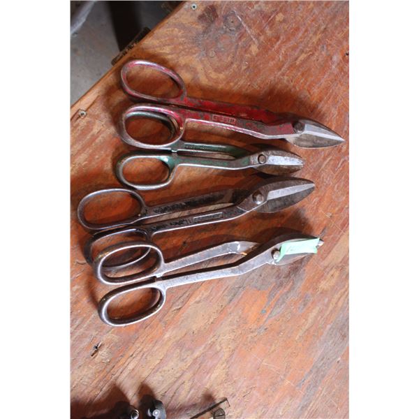 Tin Snips 4 Pieces