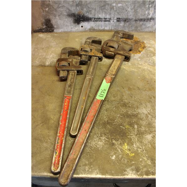 3 Pipe Wrenches