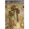 Image 1 : 3 Pipe Wrenches
