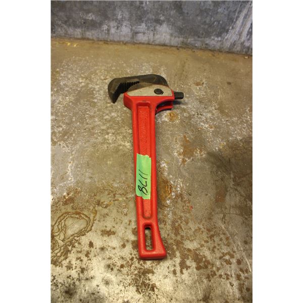 Westward PW 14R Spring Loaded Pipe Wrench 14"
