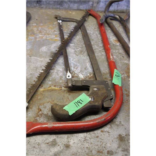 Hack Saw and Buck Saw