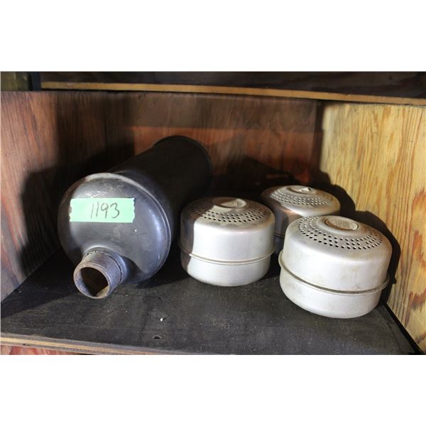 Lot of Mufflers (3 In Total)