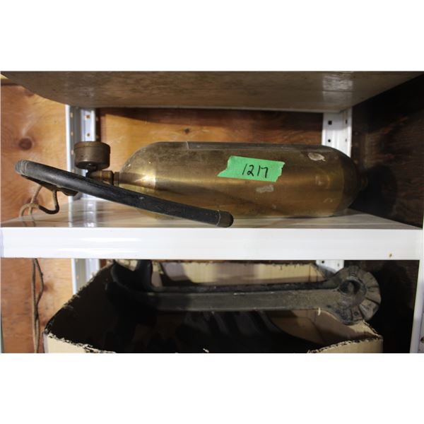 Brass Fire Extinguisher