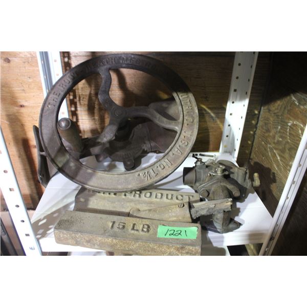 Vintage Pulley and Misc Items