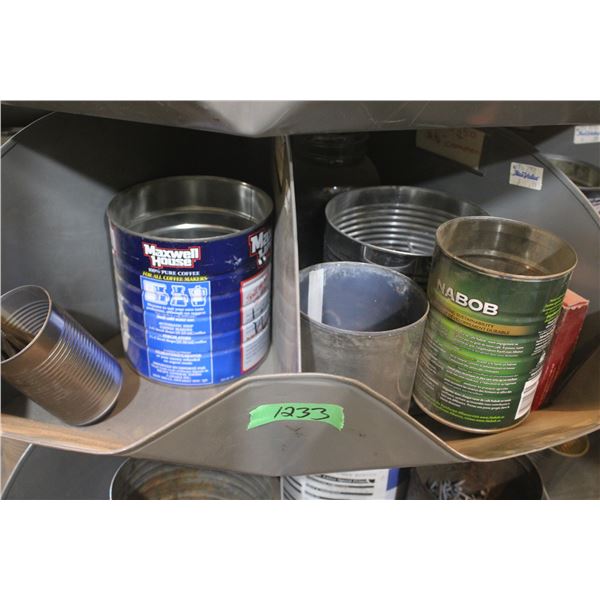 (Tray) of Various Nails Spiralled Etc...