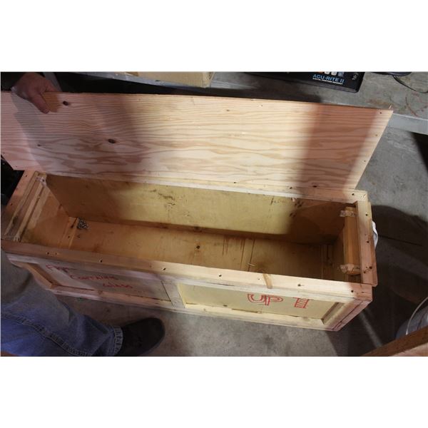 Storage Crate Wooden 41" x 12"