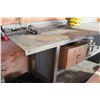 Image 2 : Western Industries Metal Work Bench 8 ft x 2 ft, 36" Tall