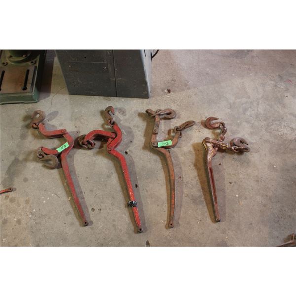 (2X THE MONEY) Load Binders Different Sizes 4 Pieces