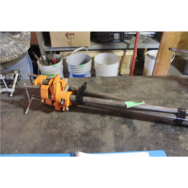 (2X THE MONEY) Wood Pipe Clamps 24"