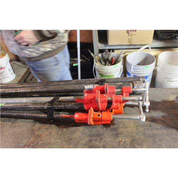 Wood Clamps Pipe Clamps Extra Pipe