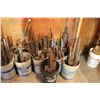 Image 1 : 12 Pails of Scrap Iron Metal