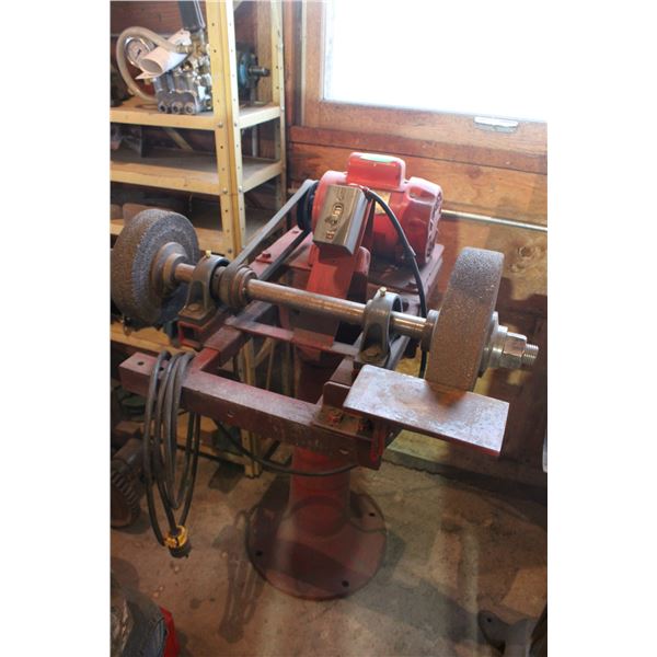 Bench Grinder on Stand 1 HP Motor