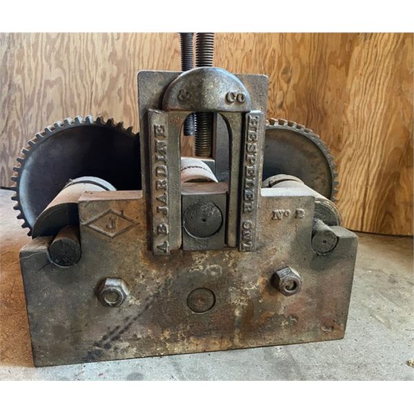 Roller Tool for Buggy Rims Vintage Tire Bender