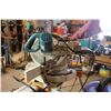 Image 5 : Makita Mitre Saw on Mitre Saw Stand Compound Mitre Saw Vise on Stand
