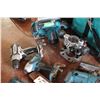 Image 6 : Makita 9 Piece Cordless Toolset with 3 Batteries Charger Mitre Saw, Drills, Impact, Router, Recip Sa