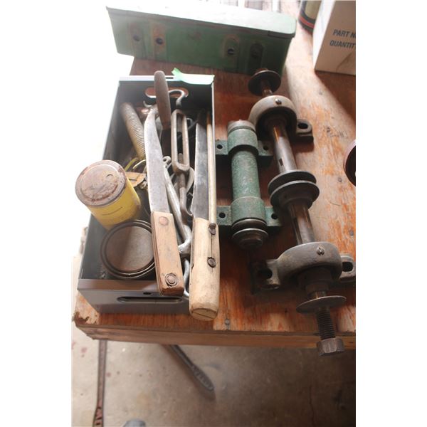Tray With Misc Hardware Knives